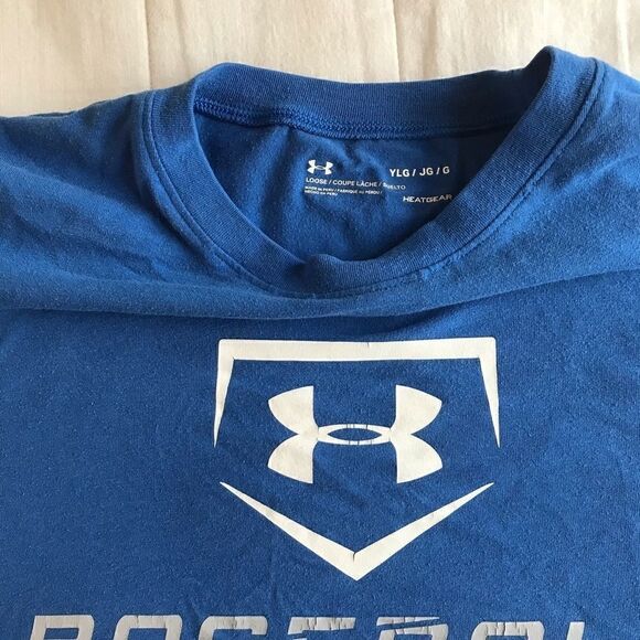 Under Armour boys loose heatgear T-shirt size YLG - Picture 2 of 2